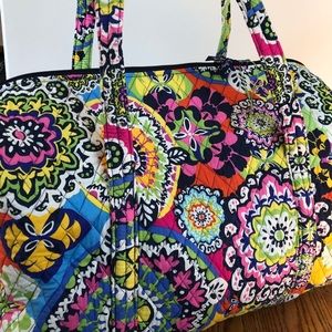 Vera Bradley Retired Rio Print Travel Duffle Bag
